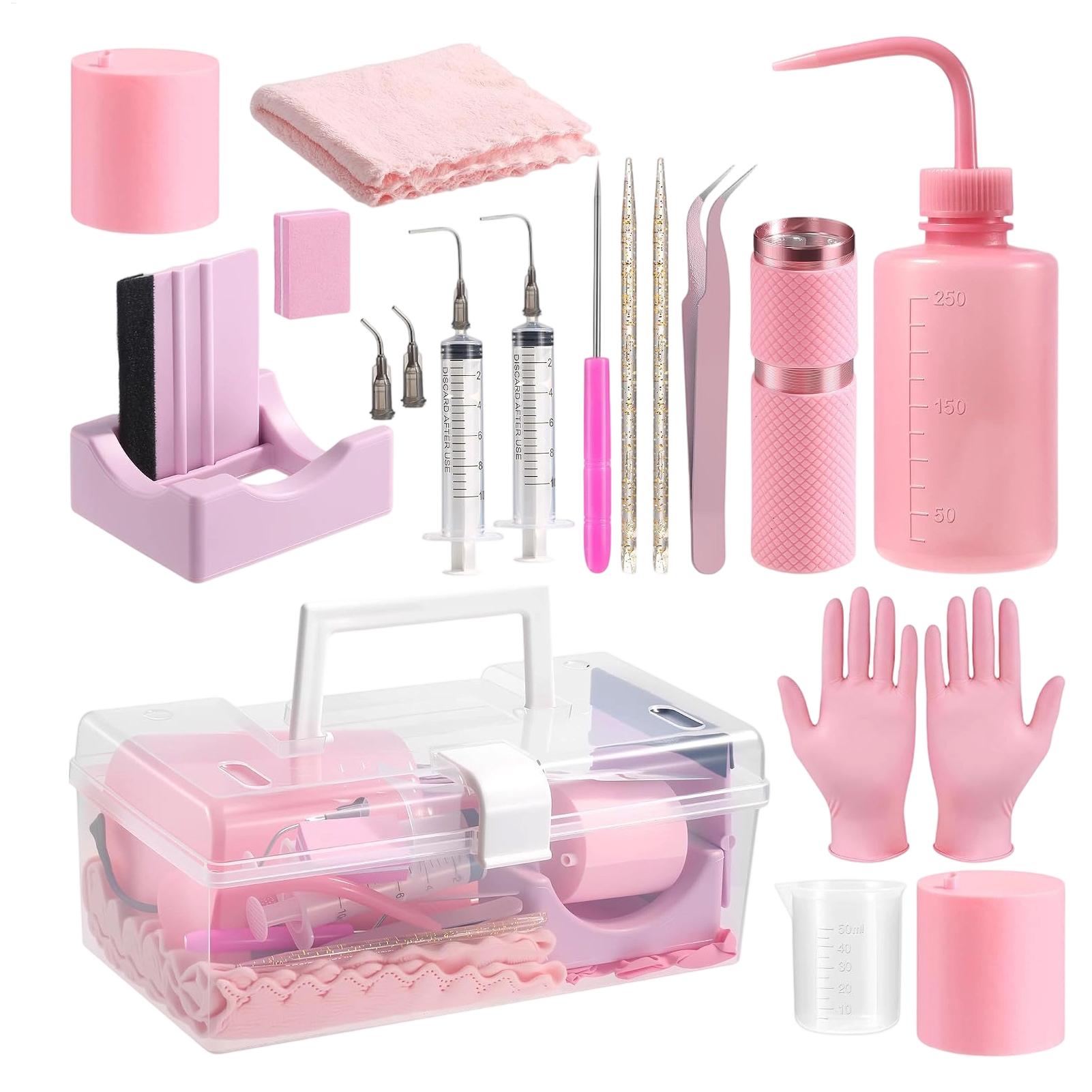 Art Craft Kit - ชุดทำแก้วน้ำสโนว์โกลบ 22 ชิ้น อุปกรณ์ทำแก้วกลิตเตอร์ DIY ชุดงานฝีมือสำหรับเด็ก