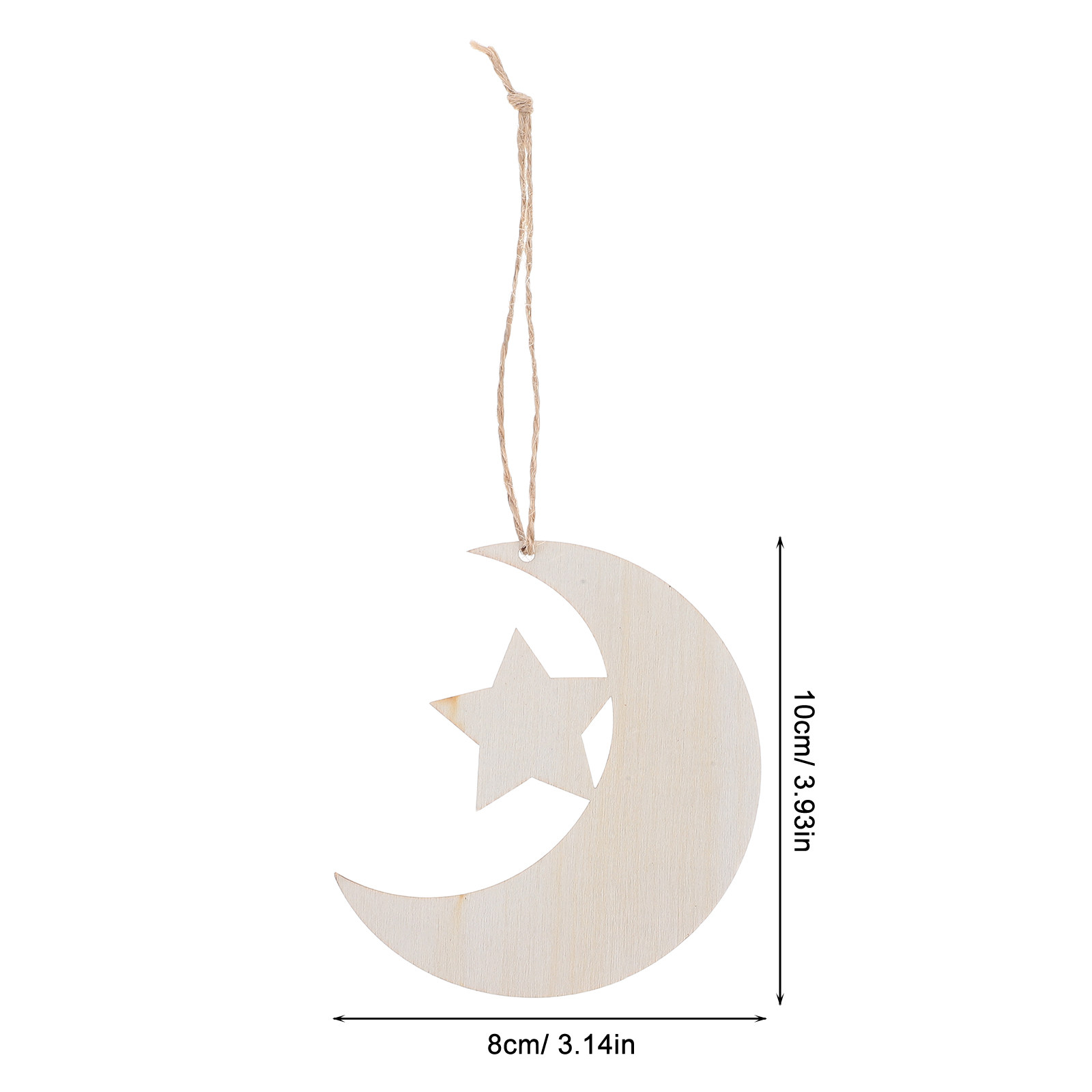 20 ชิ้น แผ่นไม้รูปพระจันทร์และ - Art And Craft For Nursery บทวิจารณ์และราคา