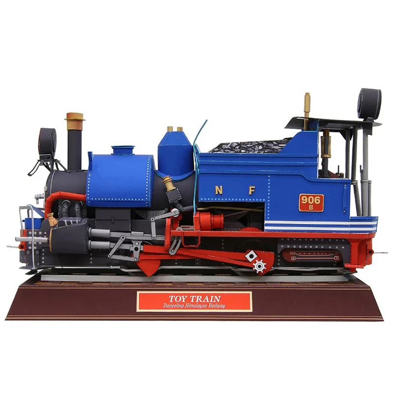 คลาสสิกรถไฟรถจักรไอน้ํา Handma - Art Craft Cardboard บทวิจารณ์และราคา