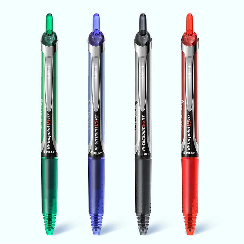 ปากกาเจลแบบกดได้ Japan Pilot H - Pilot Pen V5 บทวิจารณ์และราคา